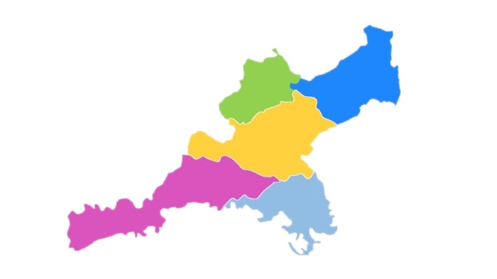 地域別にカラーリングされた三重県マップ | ケンチェ飯