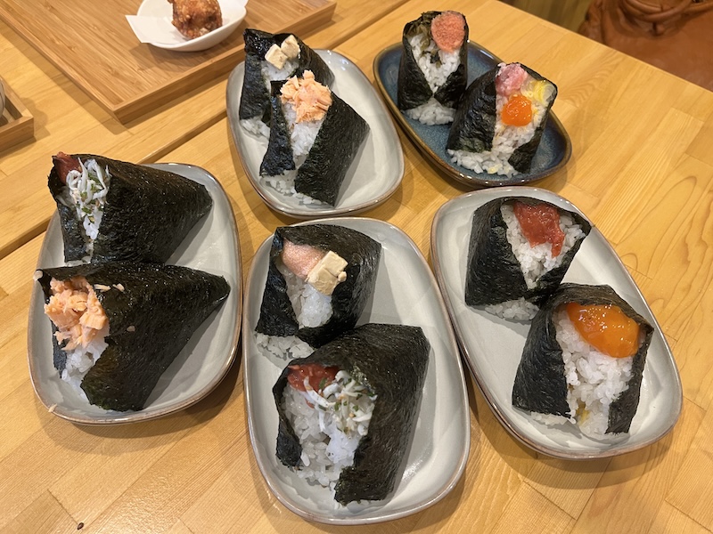 お米が光るおにぎり