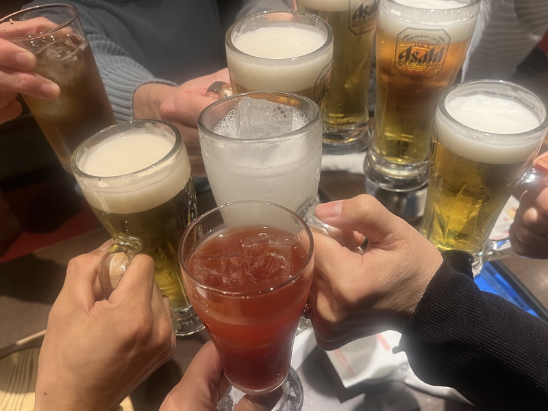つぼ八で宴会