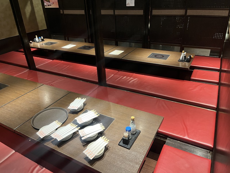 つぼ八の店内の様子