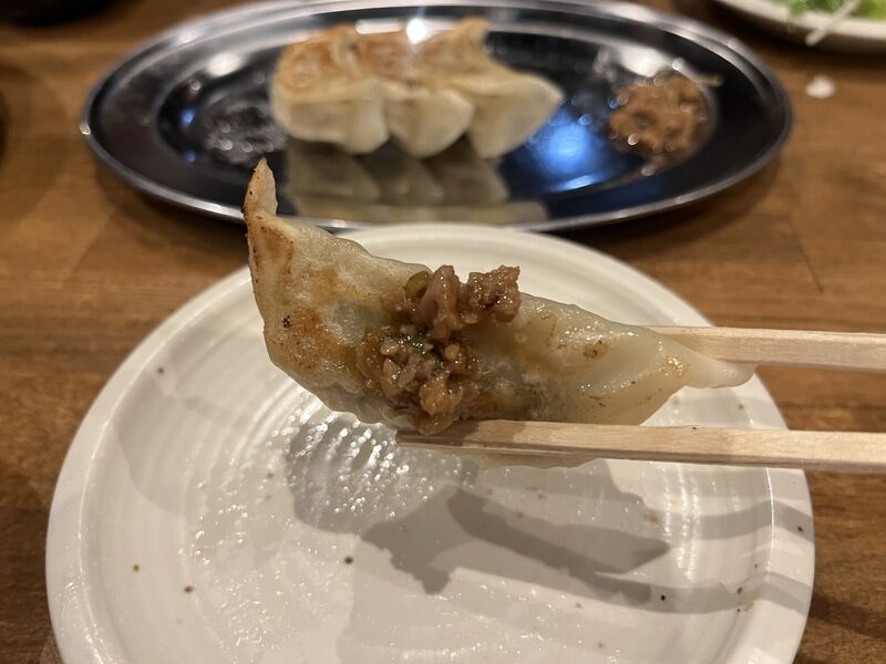 あわよくばの餃子