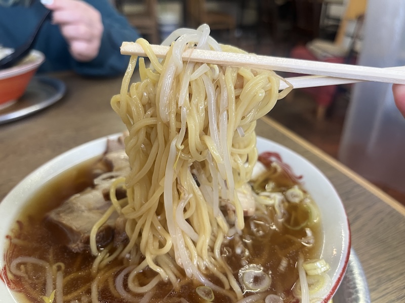 スープとよく絡むめん