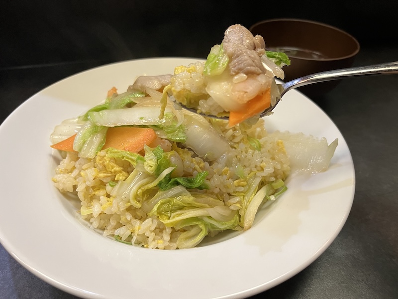 五目あんかけチャーハン