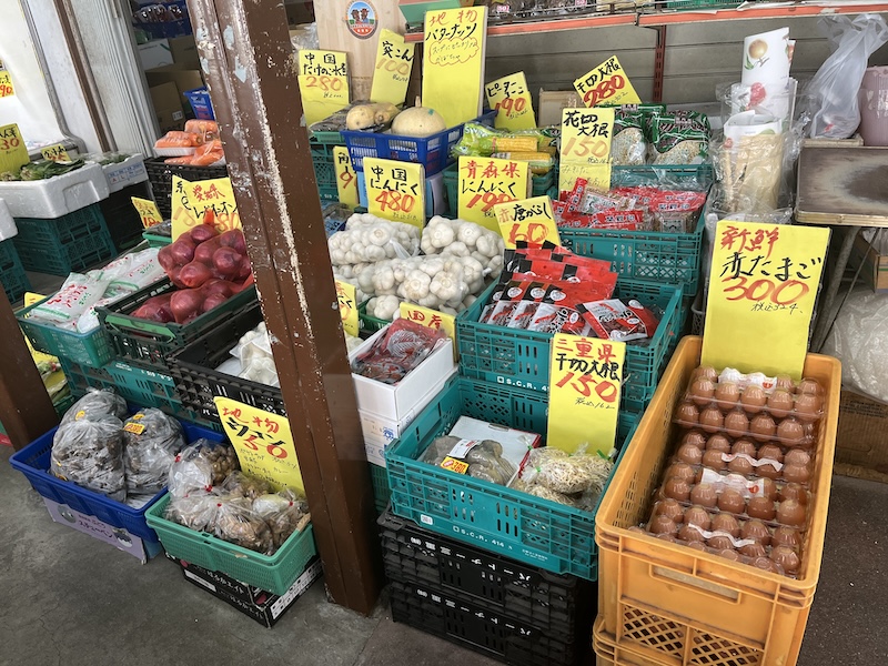 卵の販売もある