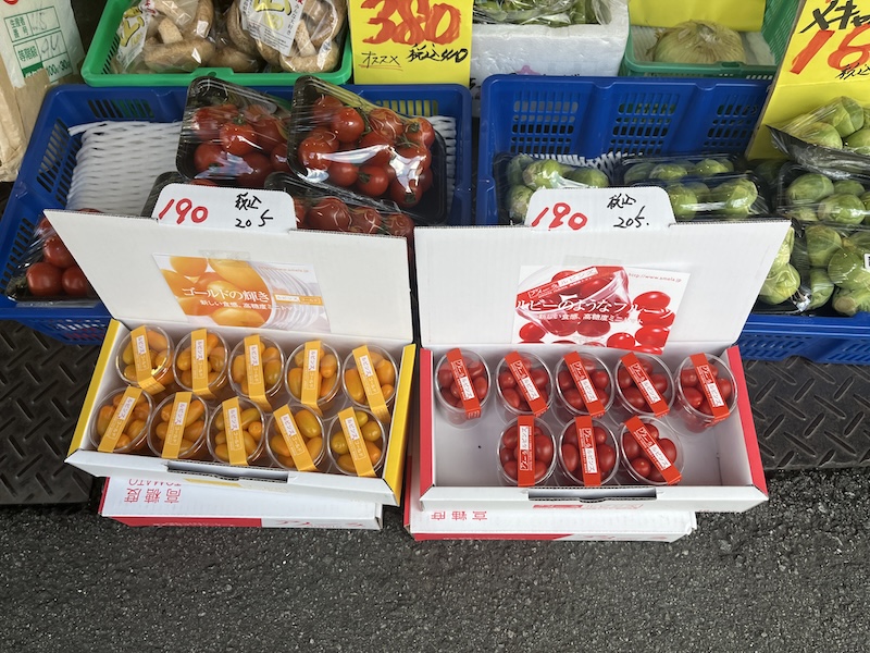 フルーツのように鮮やかなミニトマト