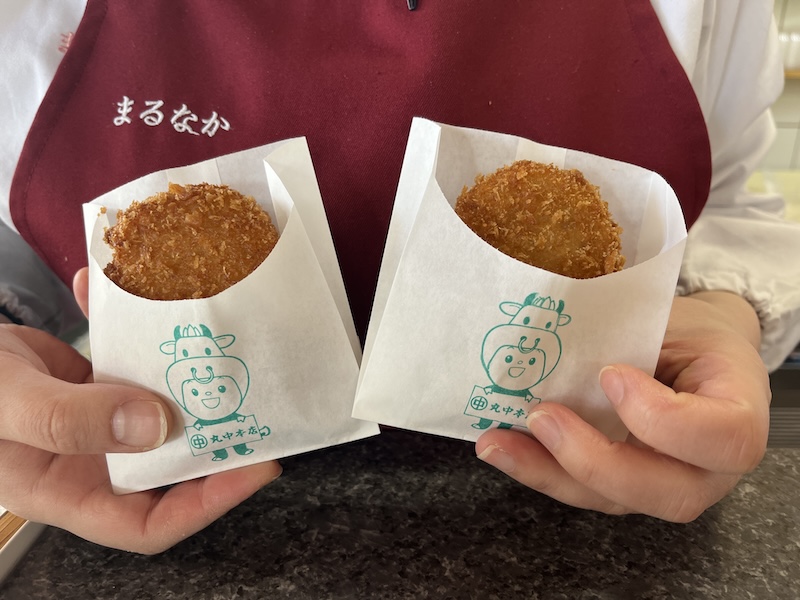 できたてのコロッケ