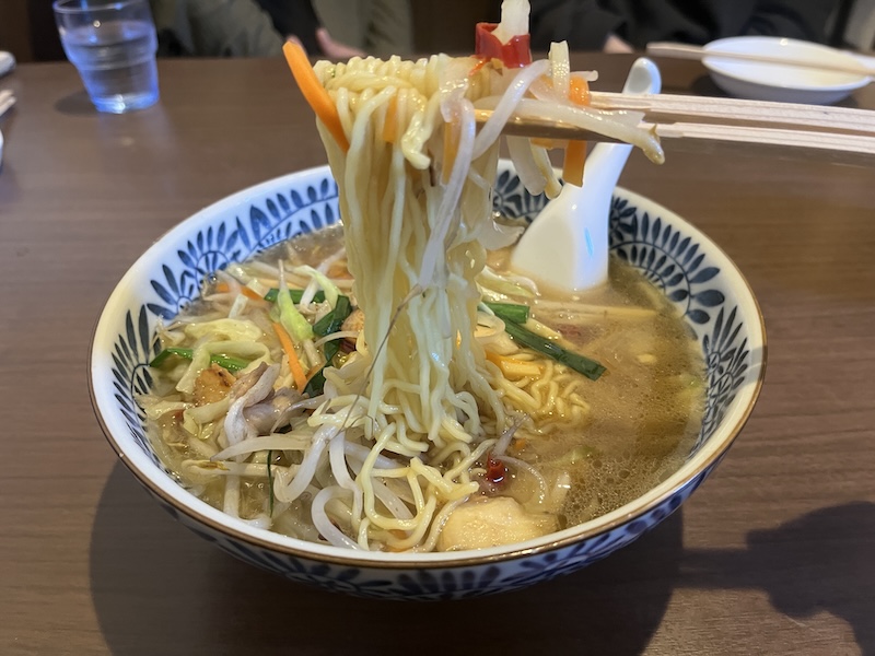 看板メニューのまっちゃらぁめん