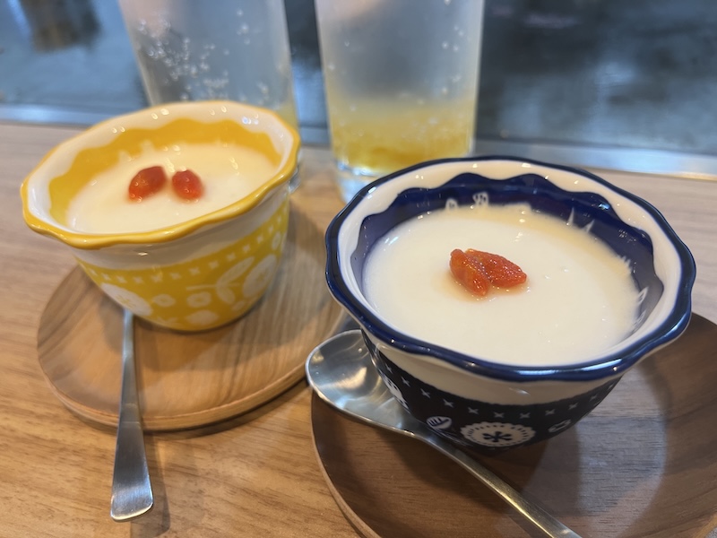 デザートにおすすめ杏仁豆腐