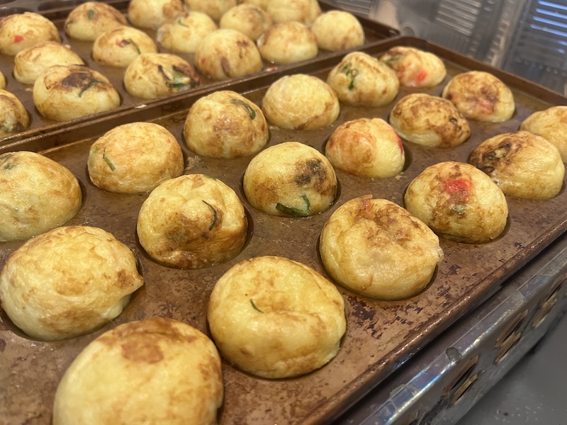 大阪仕込みの絶妙の焼き加減