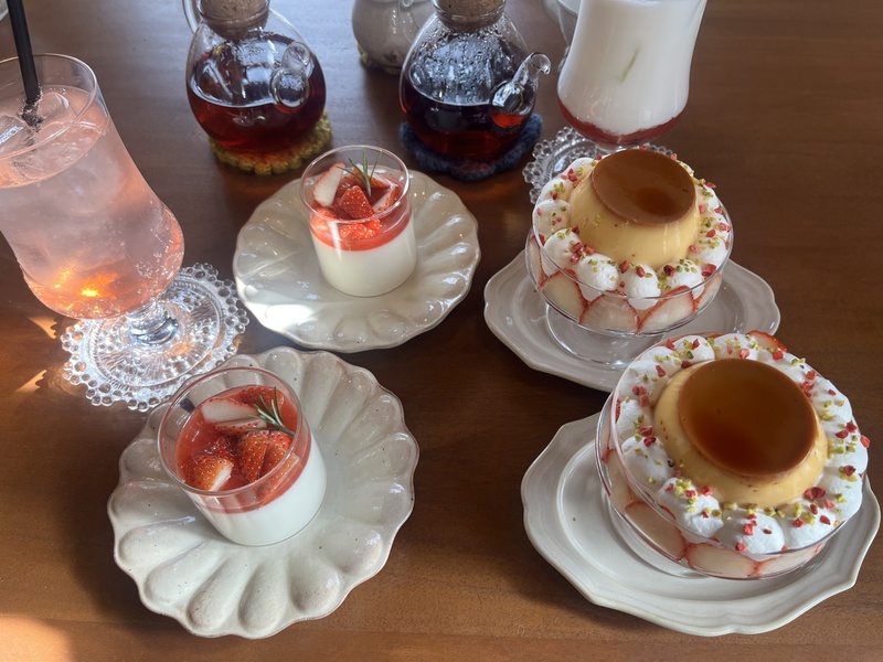 cafeウタノハのスイーツ