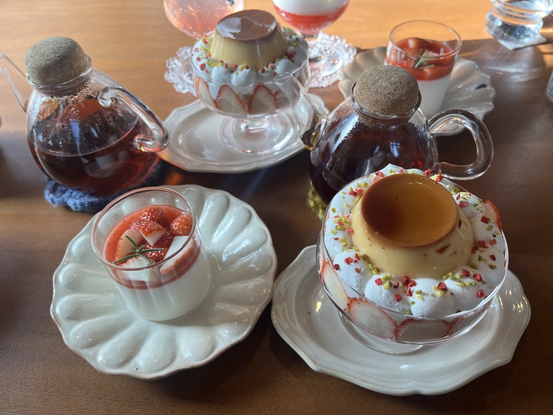 cafeウタノハのスイーツ