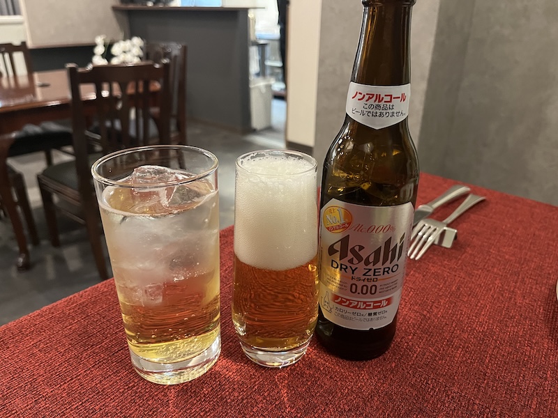 ノンアルコールも充実している