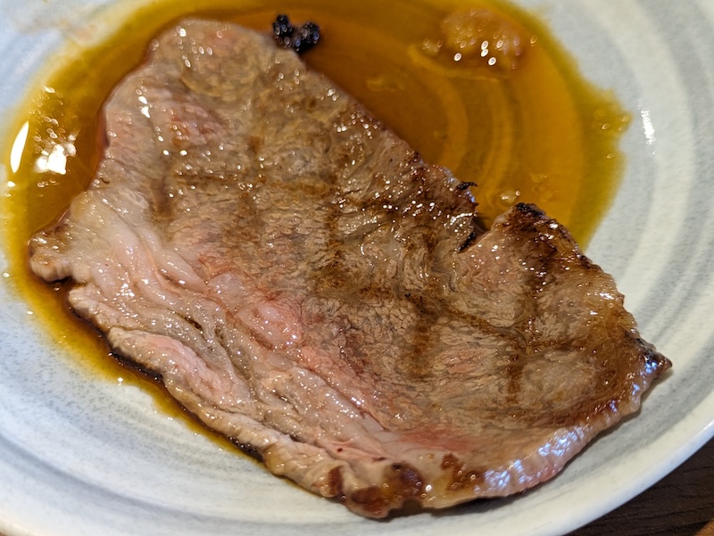 タレのついた焼肉