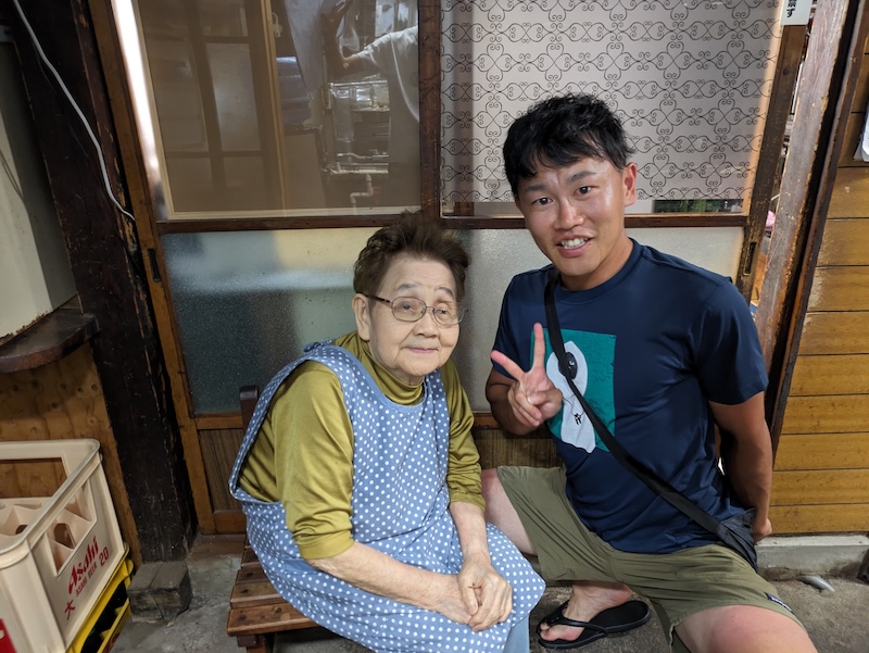 91歳の女将・嶋津美恵子さん
