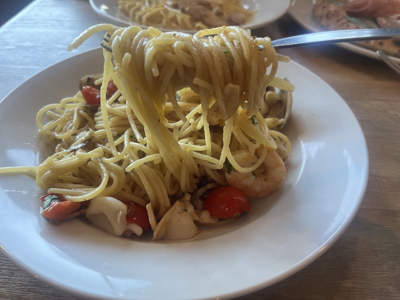 味も豊富なパスタ