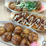 スガキヤの魚介出汁を使用したたこ焼き