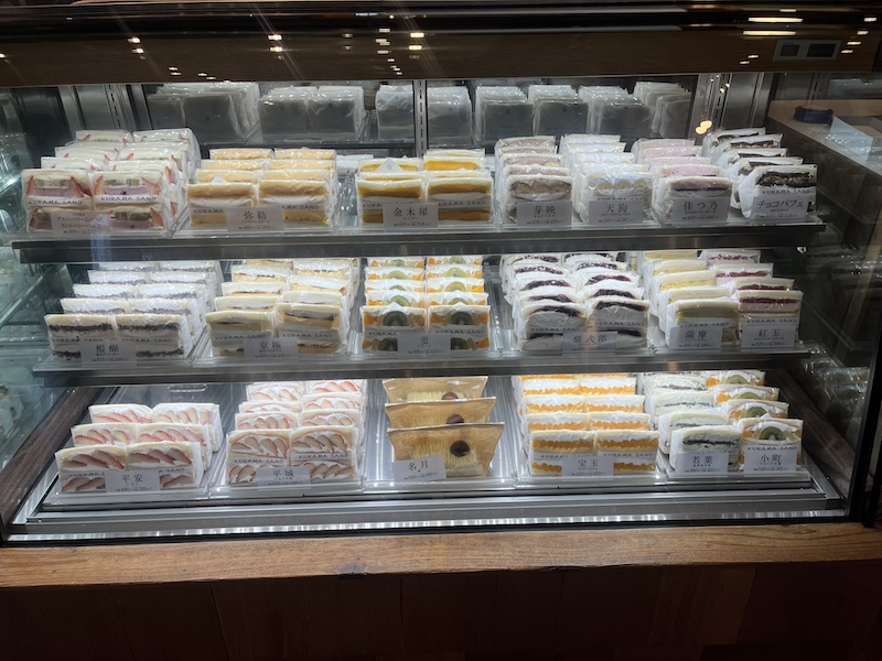 お店の主役のサンドイッチ