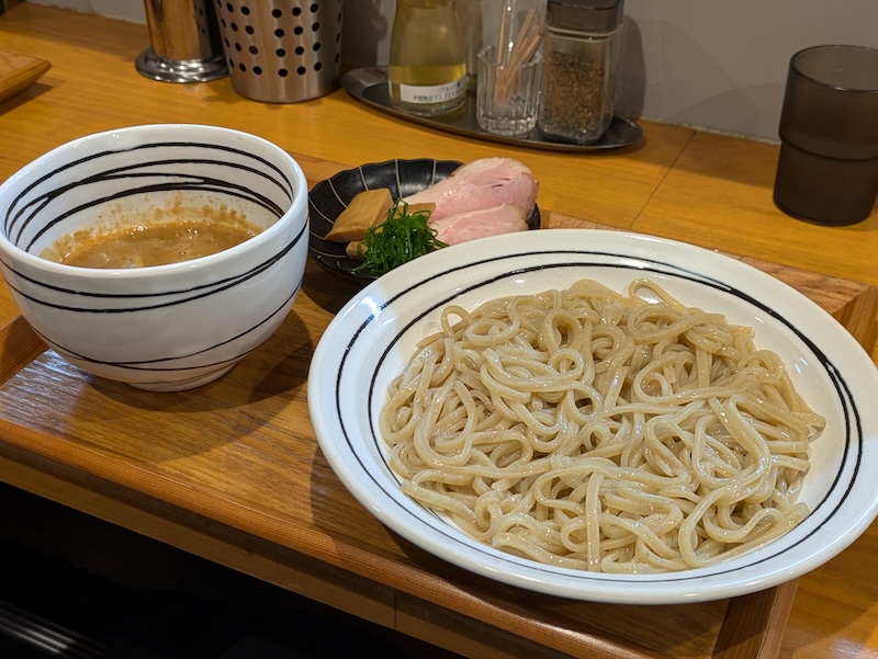 こだわりのつけ麺