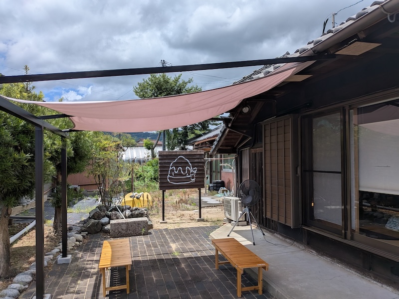 テラス席の様子