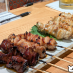 焼き鳥が名物のとり里
