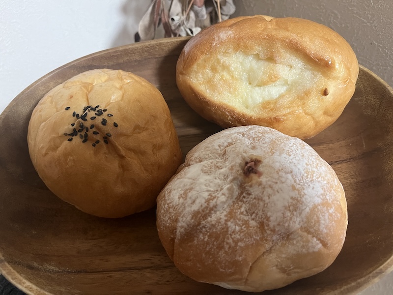 愛情のこもった手作りパン