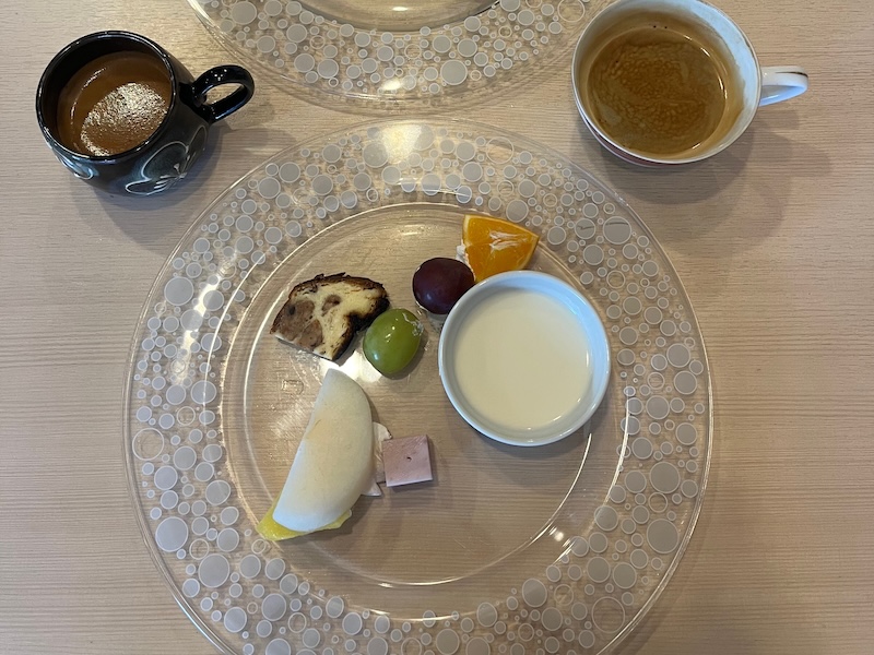 Instagram限定コースのデザート