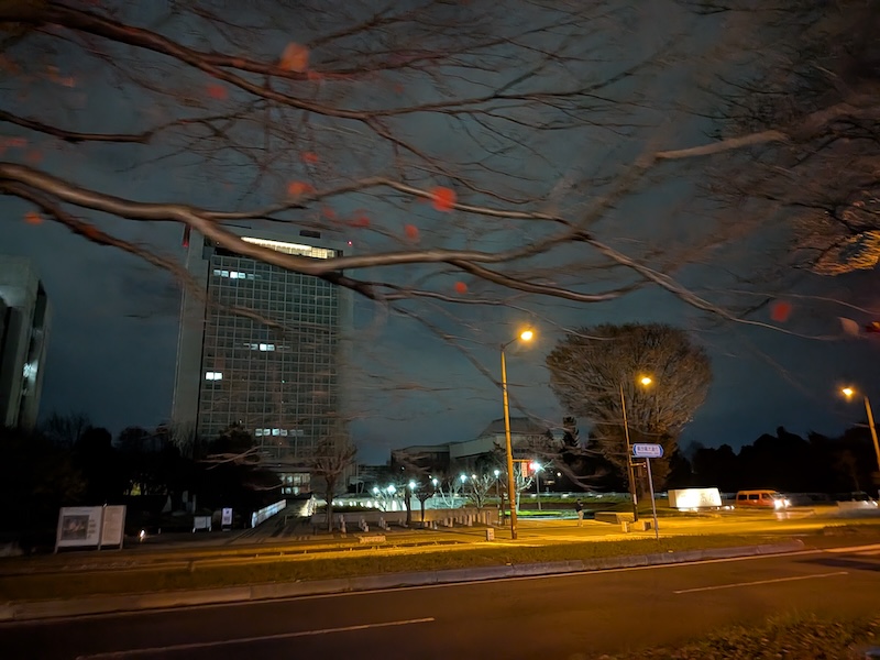 お店近くにある茨城県庁舎