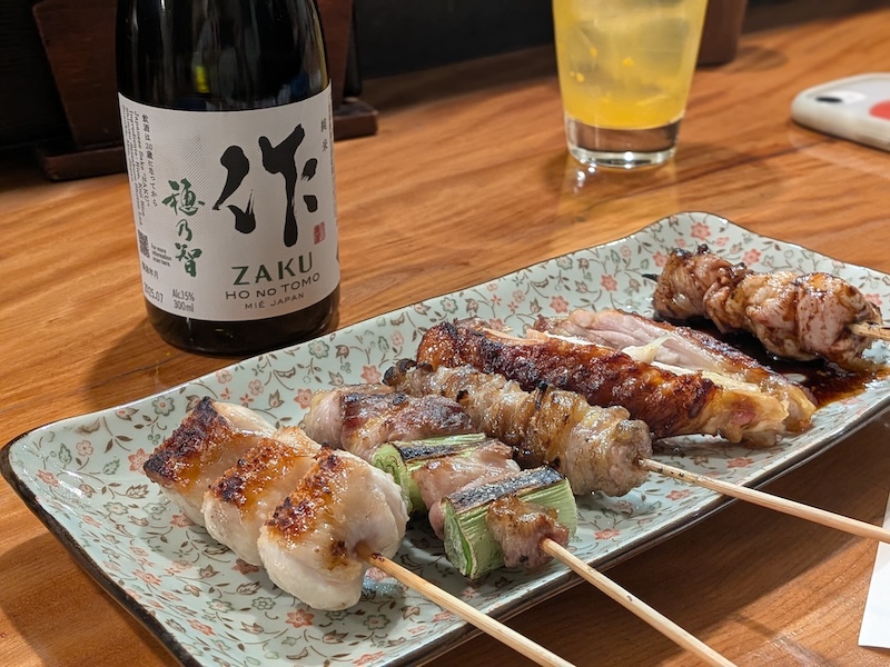 熊野地鶏を使用したこだわりの焼鳥