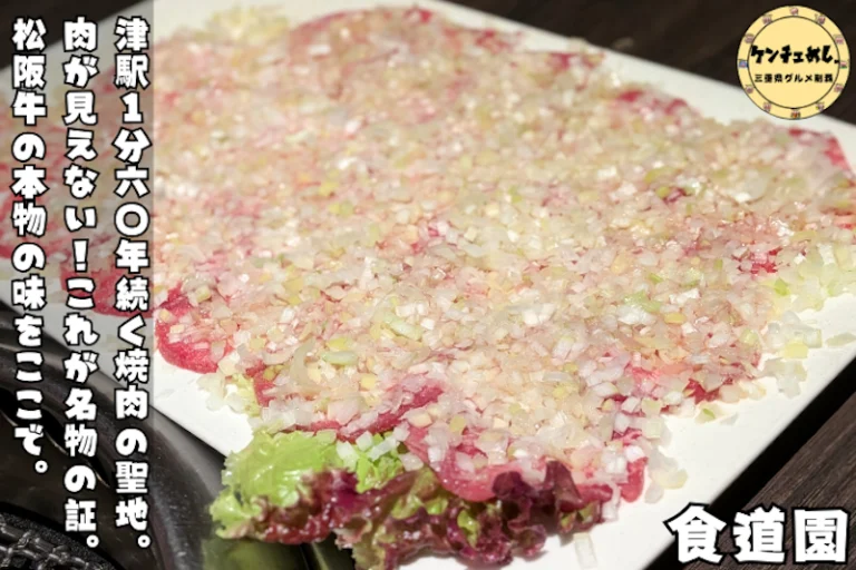 肉が見えないほどのネギがかかった名物塩タン