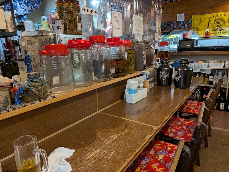 カウンター席の様子