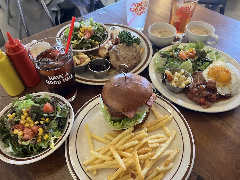 アメリカンフードが味わえるお店