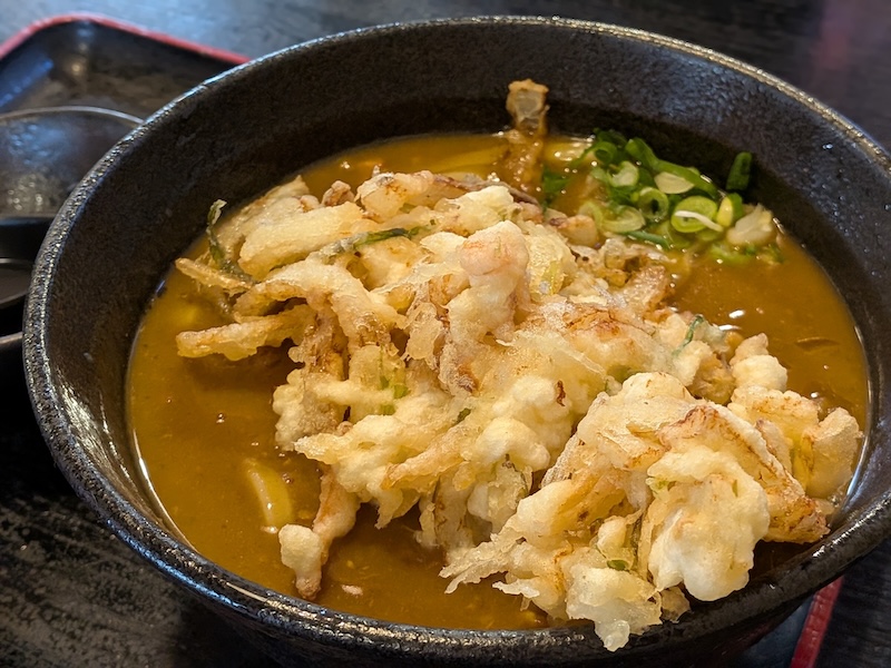 出汁のきいたカレーうどん