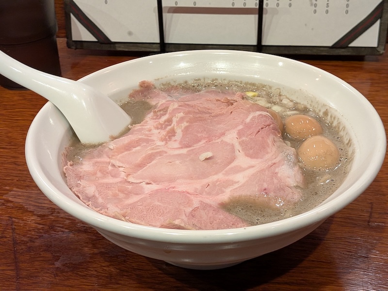 濃厚煮干し蕎麦