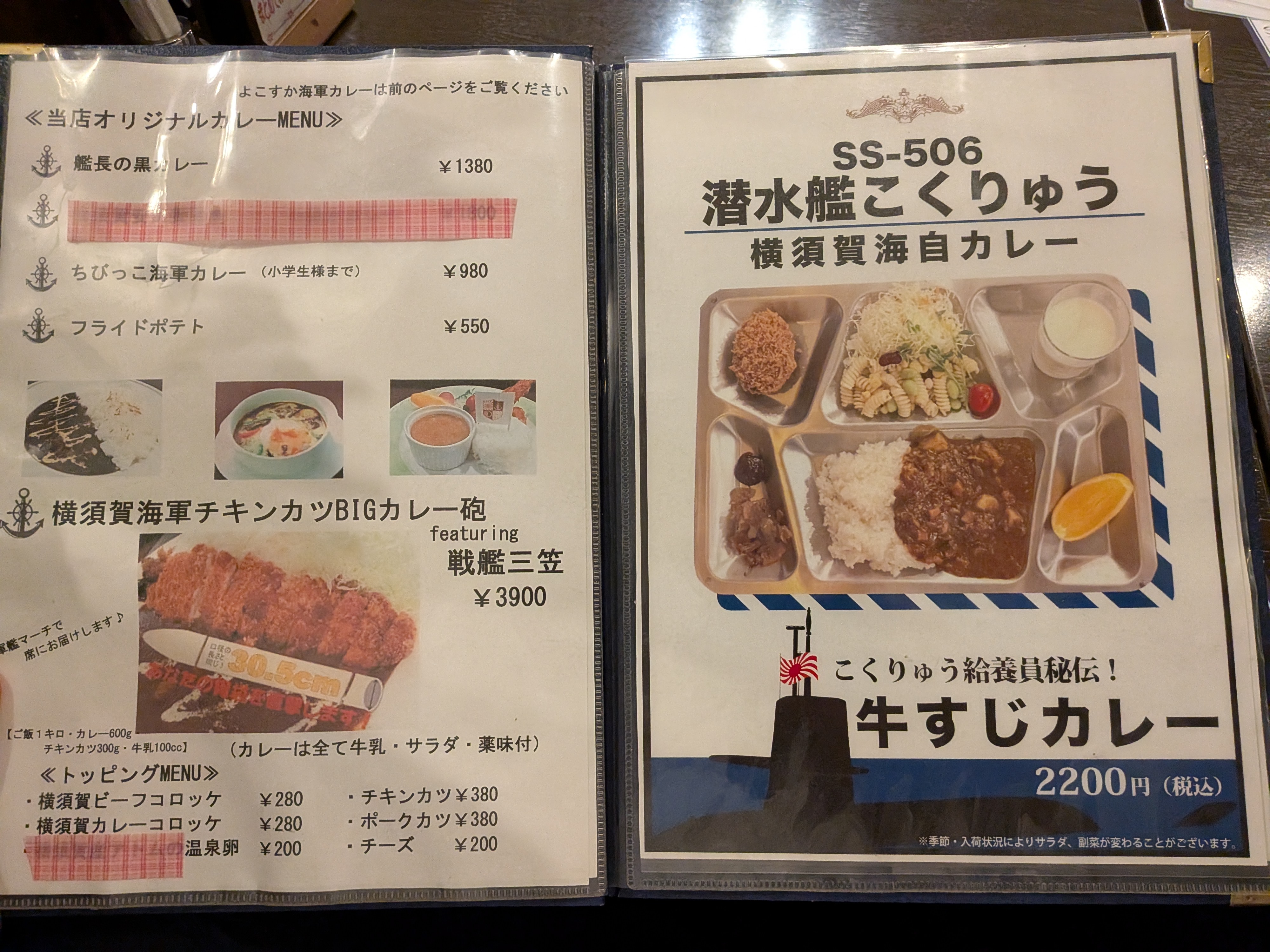 その他カレーメニュー