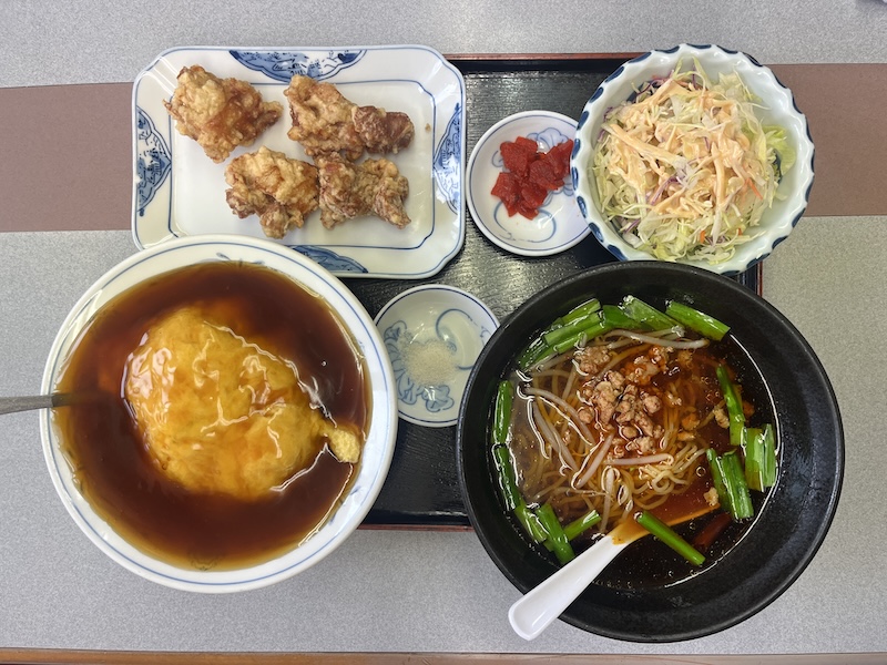 本格天津飯定食