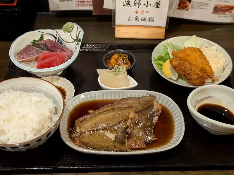 定食メニュー