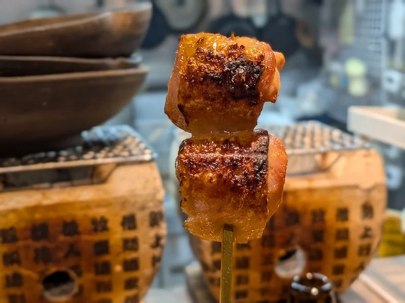 三河赤鶏を使用した焼き鳥