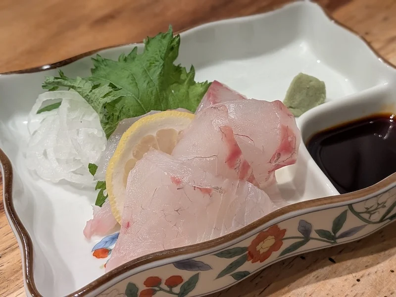 神島でとれた新鮮な魚
