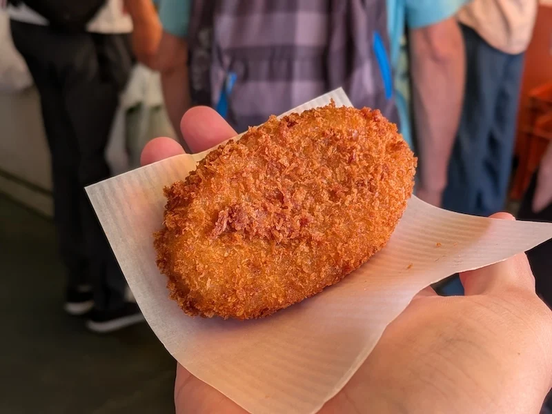 看板商品「じゃがじゃがころっけ」