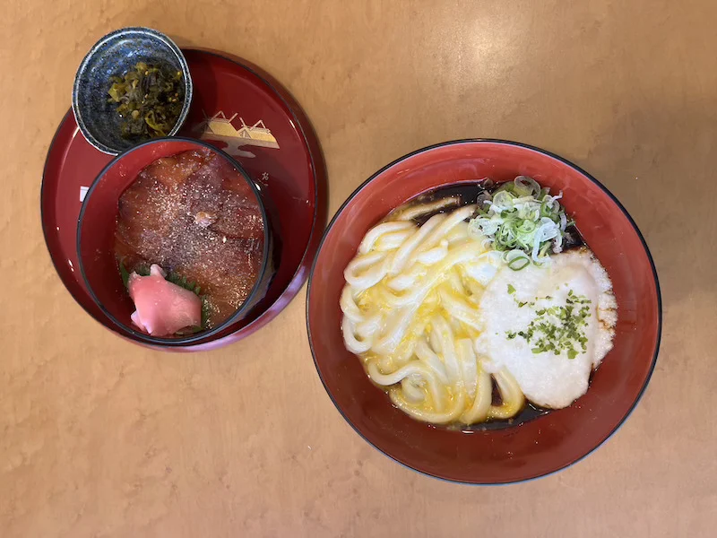 味わえる伊勢うどん