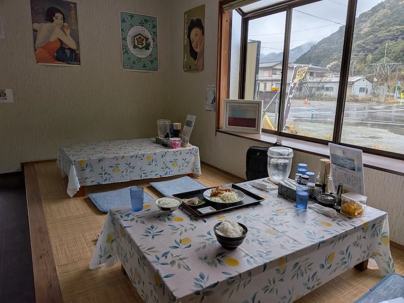 座敷席の様子
