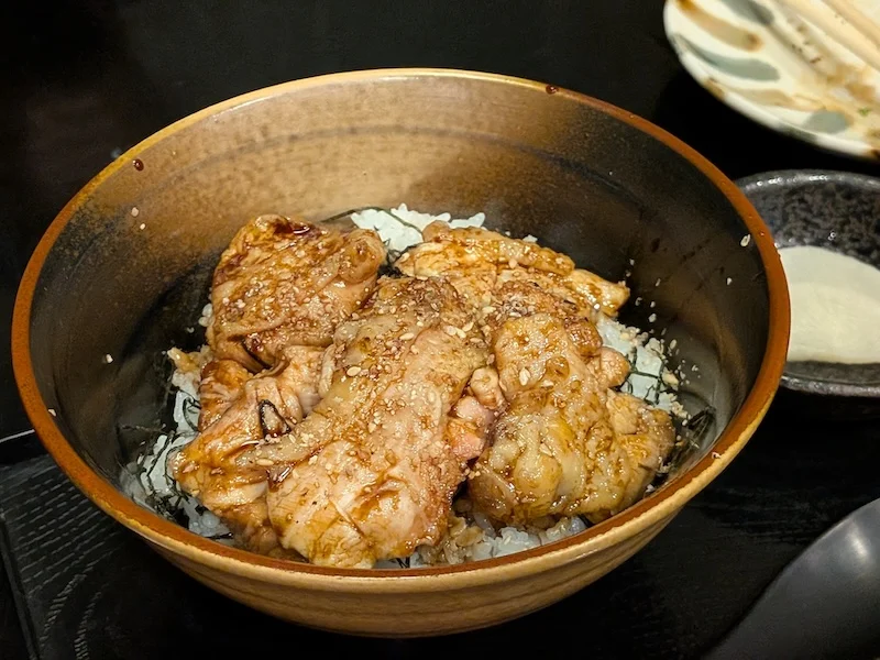 松坂牛ミニステーキ丼