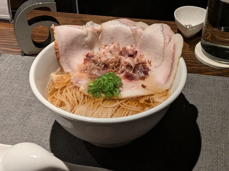 天然の旨みだけで勝負するラーメン
