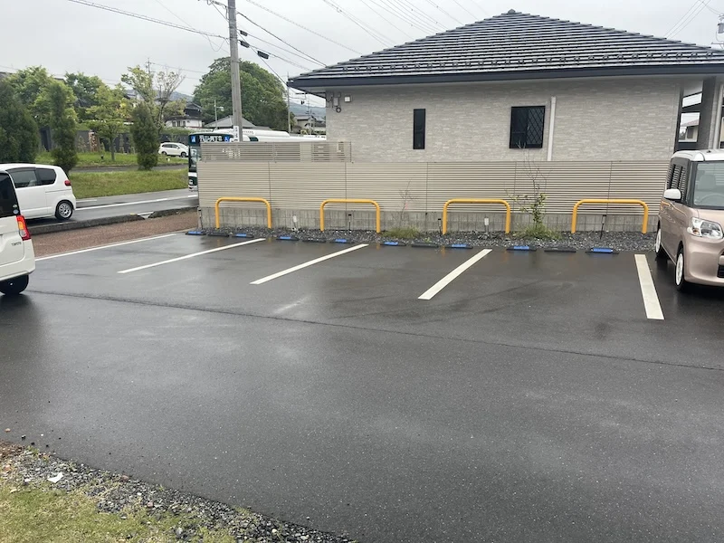 お店の駐車場