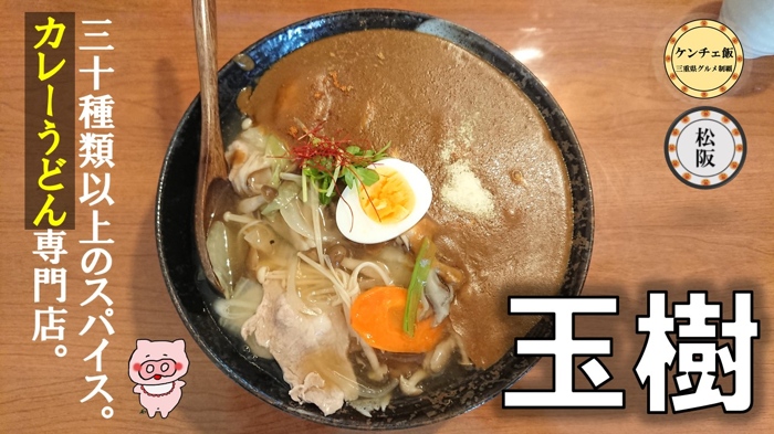 [238]【松阪市】うどんファン必見！カレーうどん専門店『たま樹』に行ってきた！